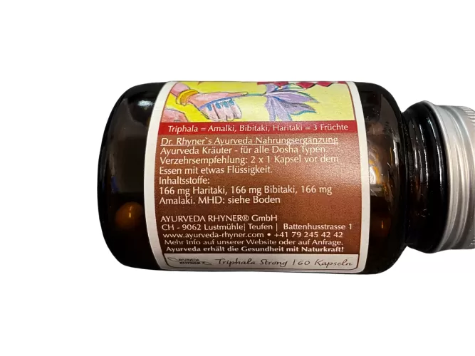 Triphala Strong von Dr. Rhyner Ayurveda